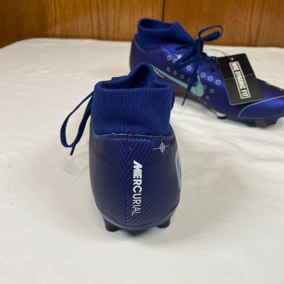 New Nike Mercurial Superfly 7 Academy MDS Indoor Soccer Cleat BQ5427-401 Men 6.5 - Picture 3 of 13